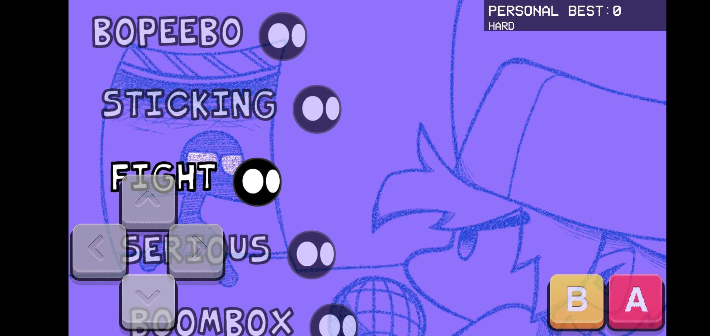 fnf火柴人小黑模组版