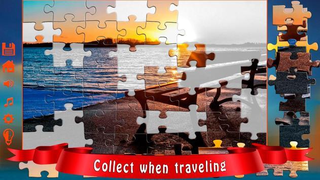 大人日落拼图游戏