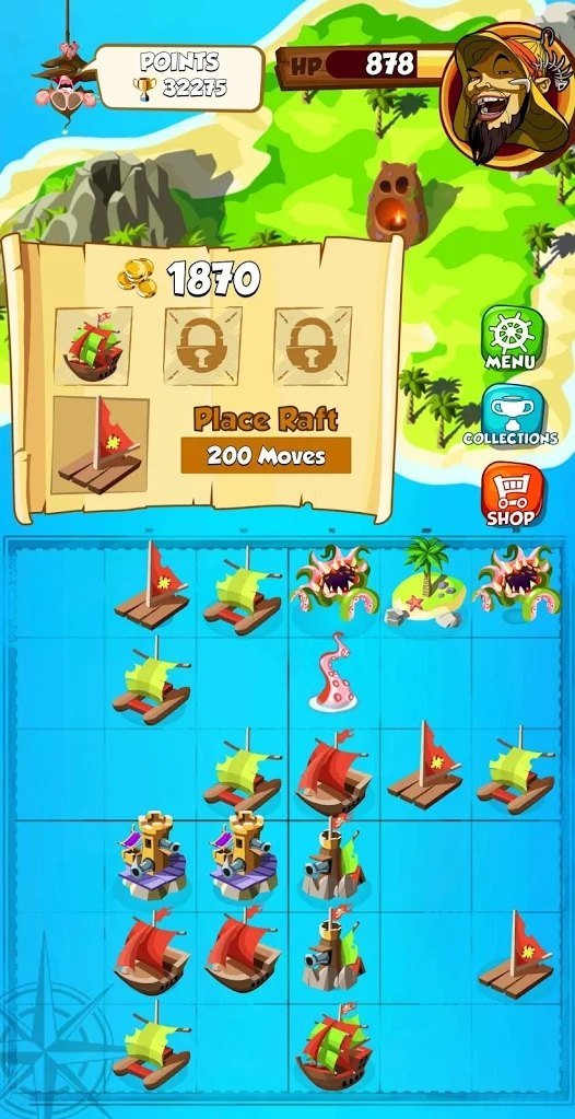 海盗狂热合并与征服游戏