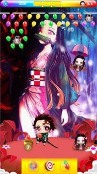 祢豆子救援泡泡射手游戏