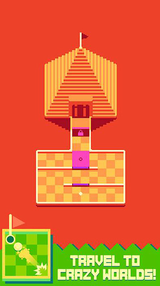 纳米高尔夫一杆进洞