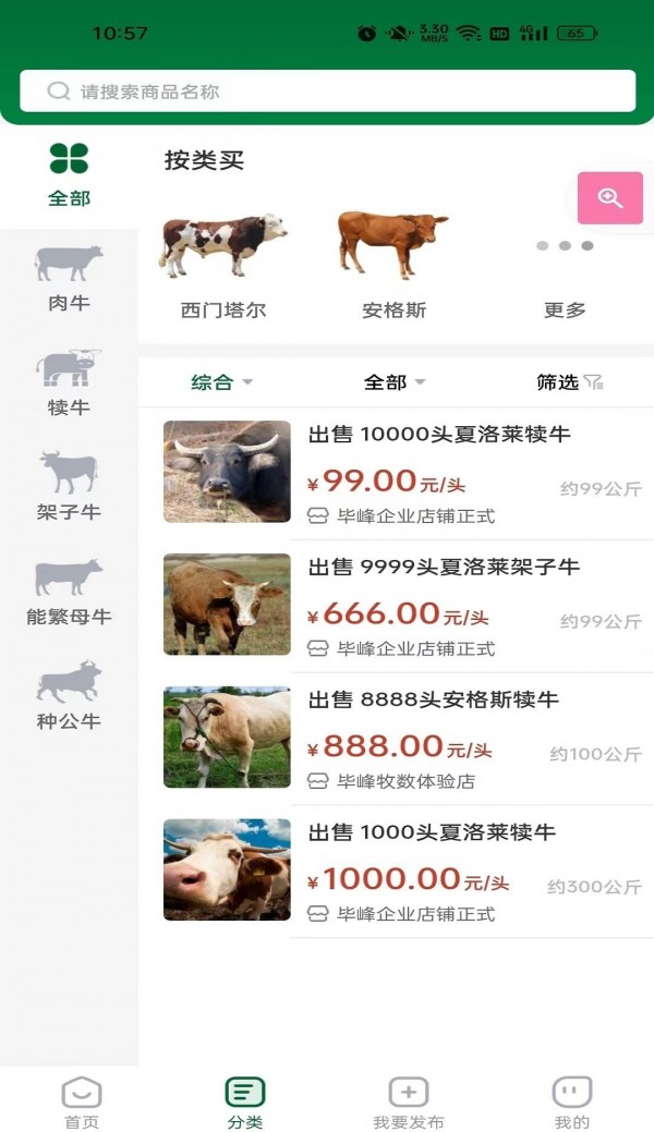 肉牛交易市场