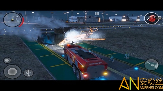 消防员紧急救援模拟器