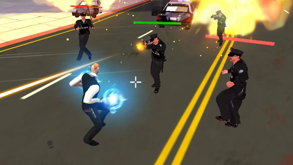 警察绳索英雄城市战斗官方版