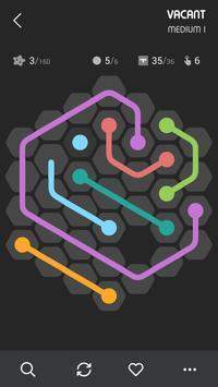 点连接空六边形