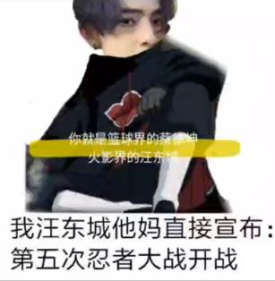 你打火影像汪东城表情包