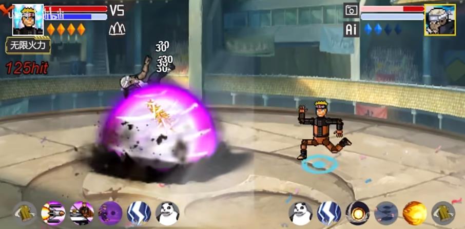 像素火影机械鸣人测试版