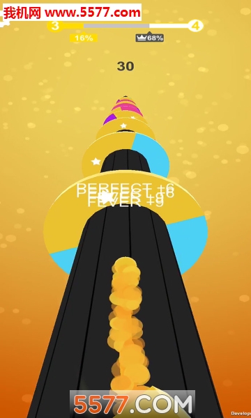 彩色螺旋线Colorful Helix